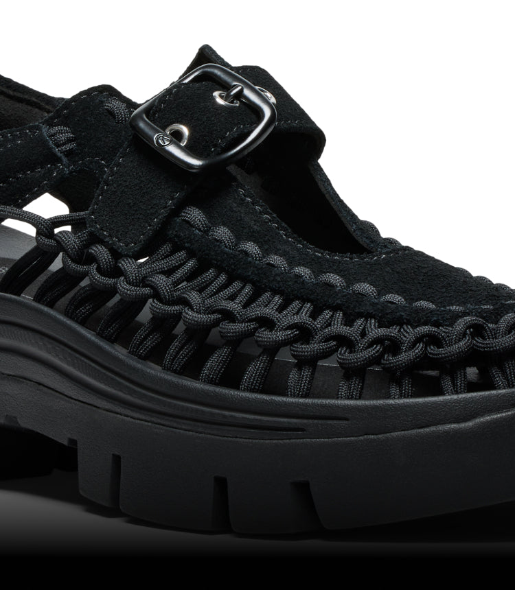 靴 23cm keen uneek plt mary jane all gender All Gender UNEEK PLT Mary Jane Sneaker | Black/Black | KEEN