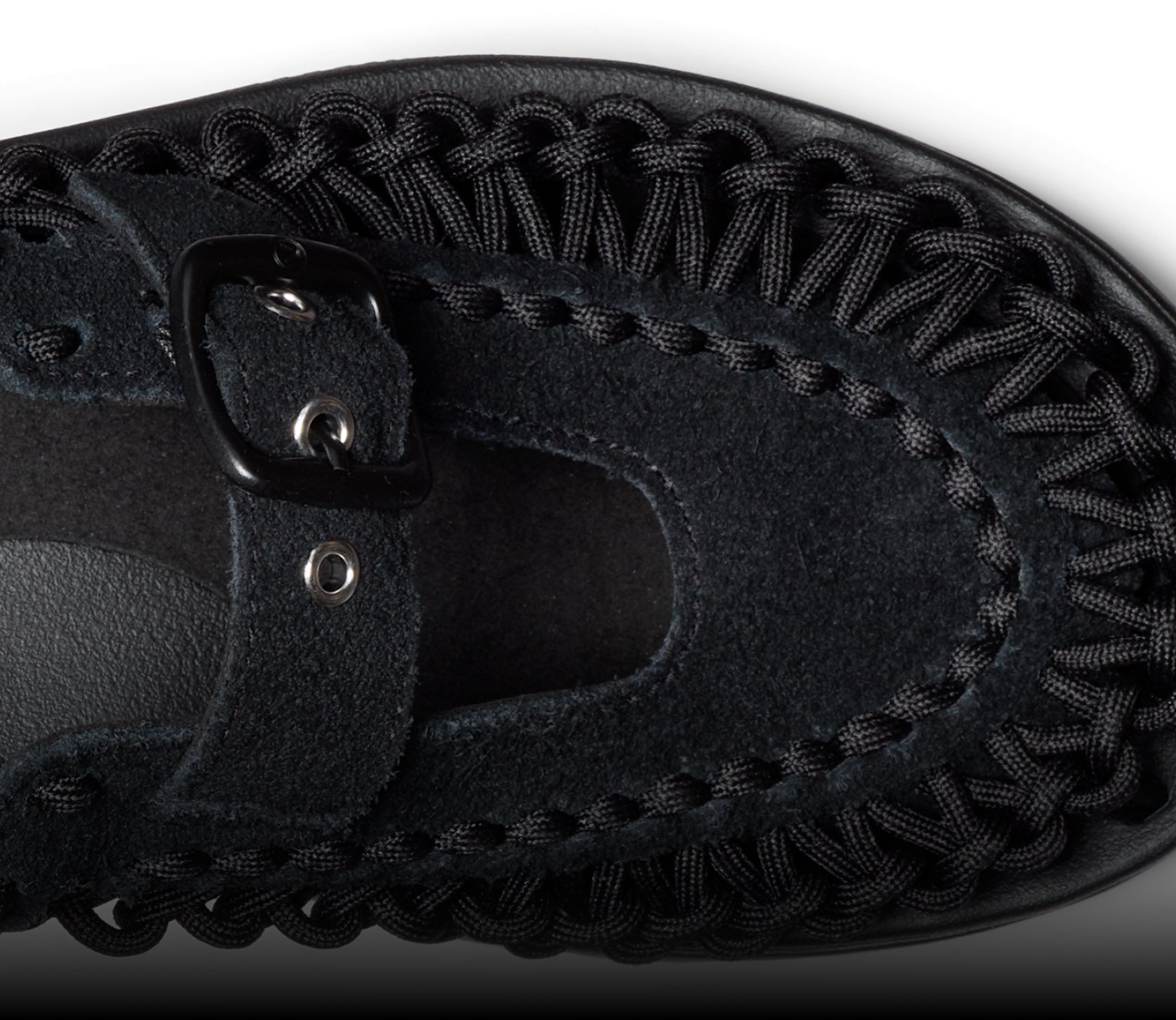 ★FLCT★ Nuee Mary Jane_Black All Gender UNEEK PLT Mary Jane Sneaker | Silver/Black | KEEN