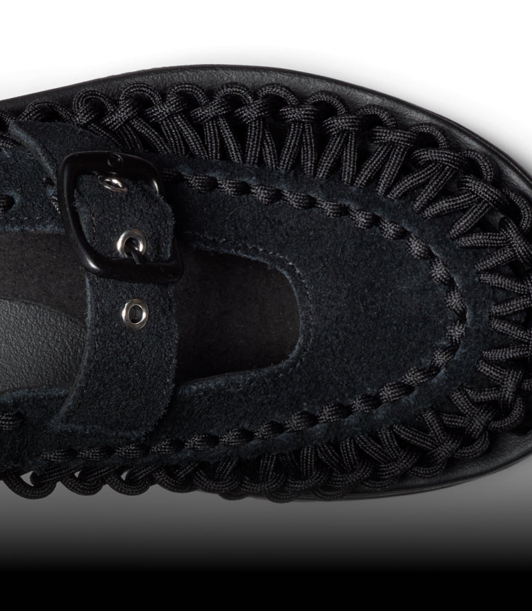 All Gender UNEEK PLT Mary Jane Sneaker | Black/Black | KEEN