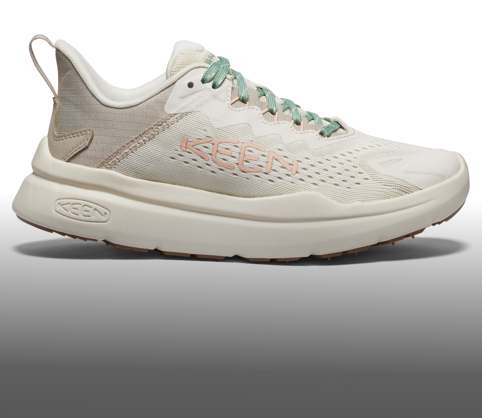 土日値下げ中！ KEEN WK450 BIRCH/PEACH PARFAIT24 Women's Wk450 Walking Shoe | Birch/Peach | KEEN Footwear