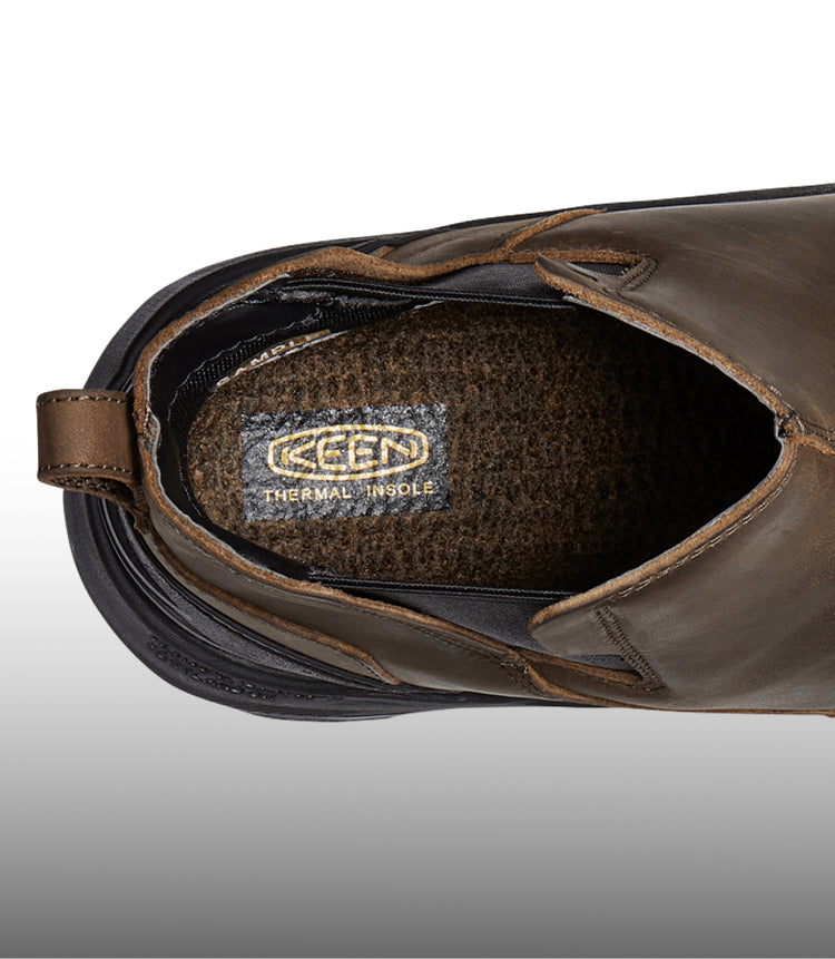 Men's Winter Slip-On Boots | Canteen Black | KEEN Footwear