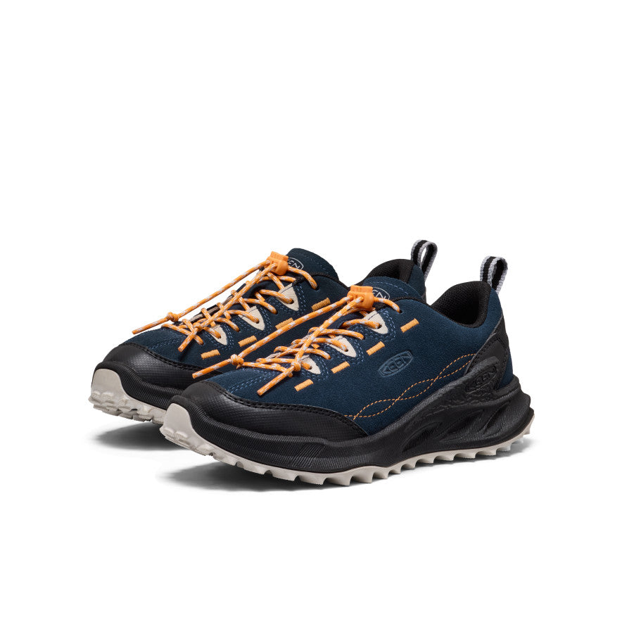 Big Kid's Jasper Zionic Sneaker | Naval Academy/Flame Orange