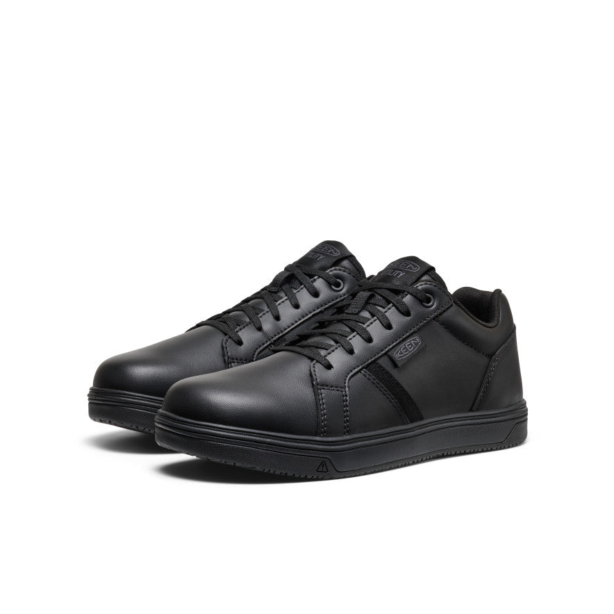 Men's Kenton WTX Work Shoe (Soft Toe) | Black/Black | KEEN Footwear