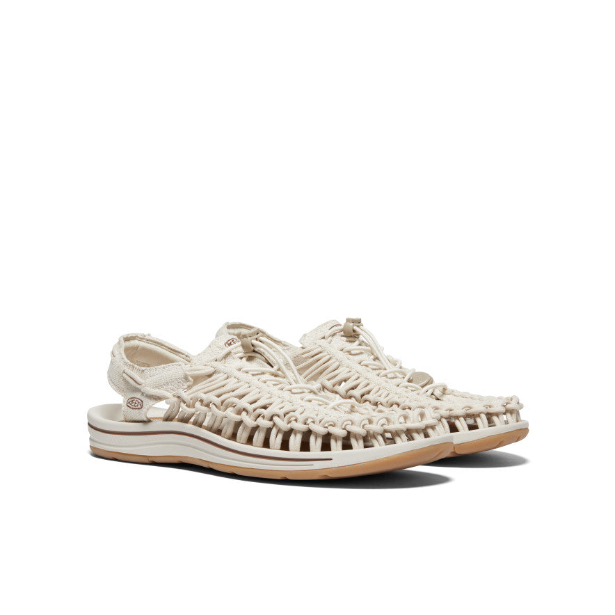 靴 KEEN UNEEK CANVAS NATURAL Men's UNEEK Canvas Sandals | Canvas/Birch | KEEN Footwear