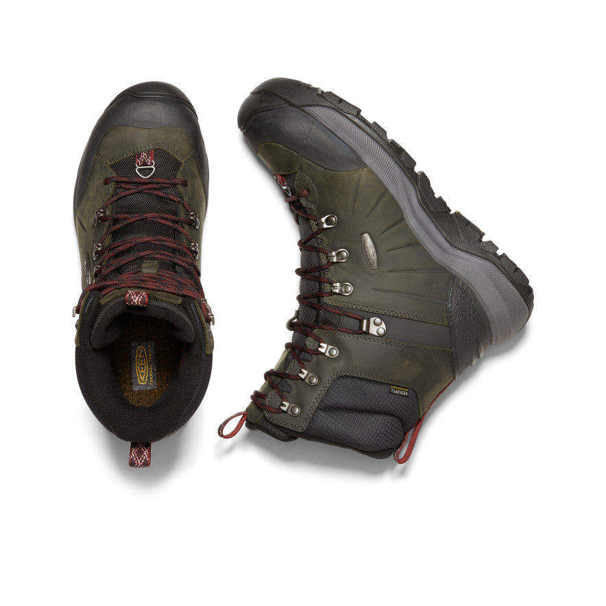 (取寄) キーン メンズ レベル Iv ハイ ポラール KEEN men KEEN Revel IV High Polar Magnet/Red Carpet Men's High Winter Hiking Boots - Revel IV | KEEN Footwear