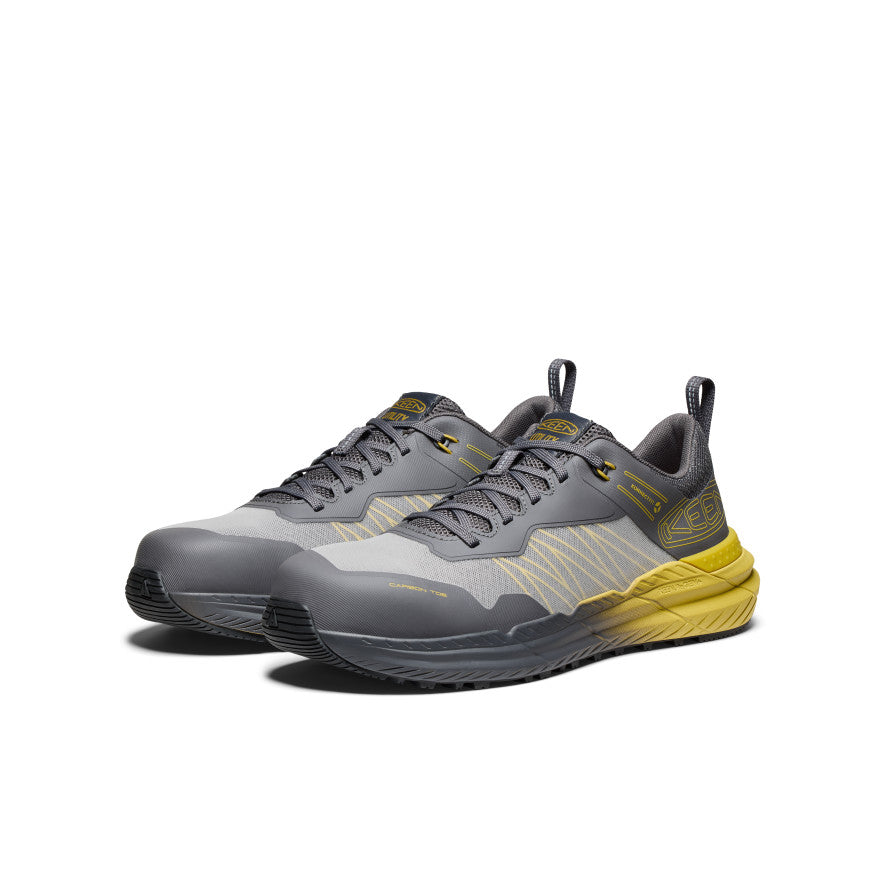 Men's Speedworks Work Sneaker (Carbon Toe) | Magnet/Black | KEEN