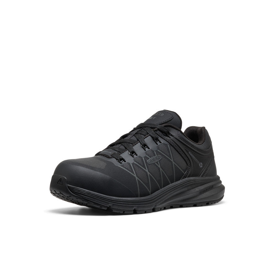 Keen Presidio Chaussures Pour Femme Noir/Aimant - Semelle EVA, Talon Plat, Largeur Moyenne, Taille 37