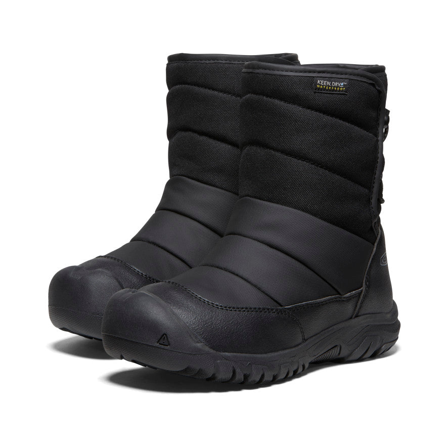 Big Kids' Puffrider Winter Boot | Black | KEEN Footwear