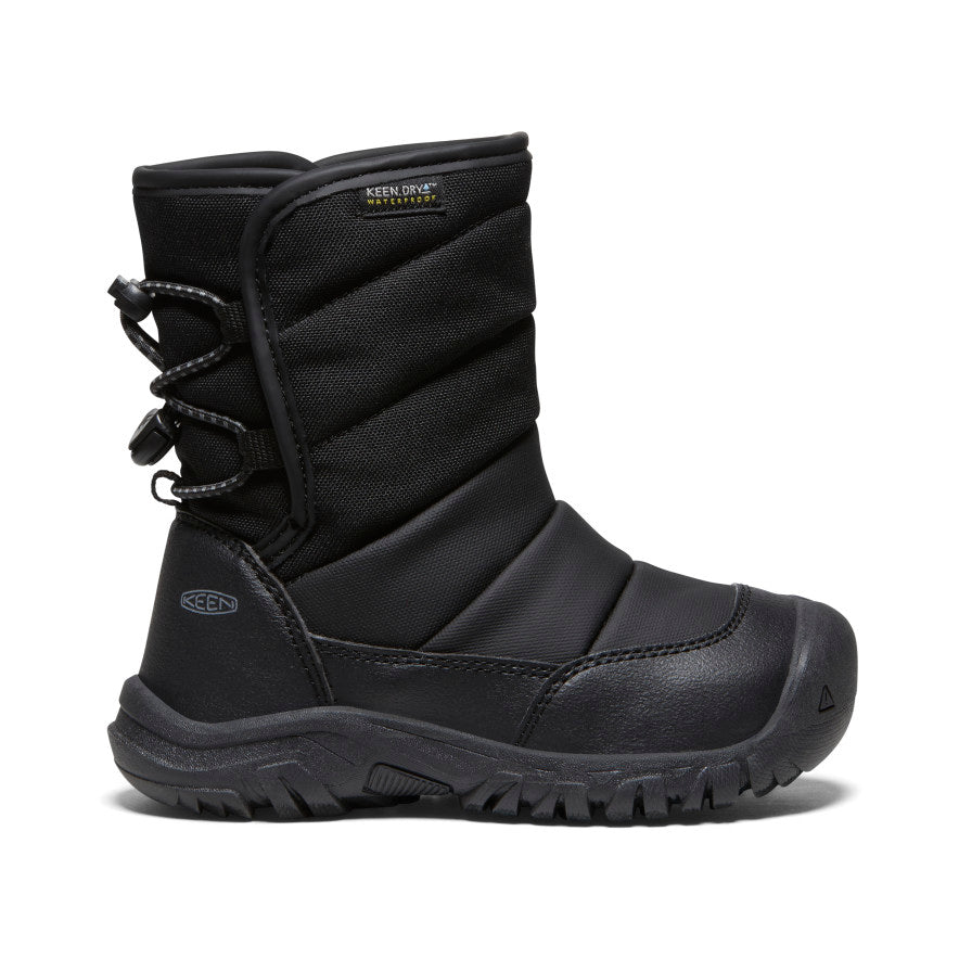 Little Kids' Puffrider Winter Boot Black KEEN Footwear