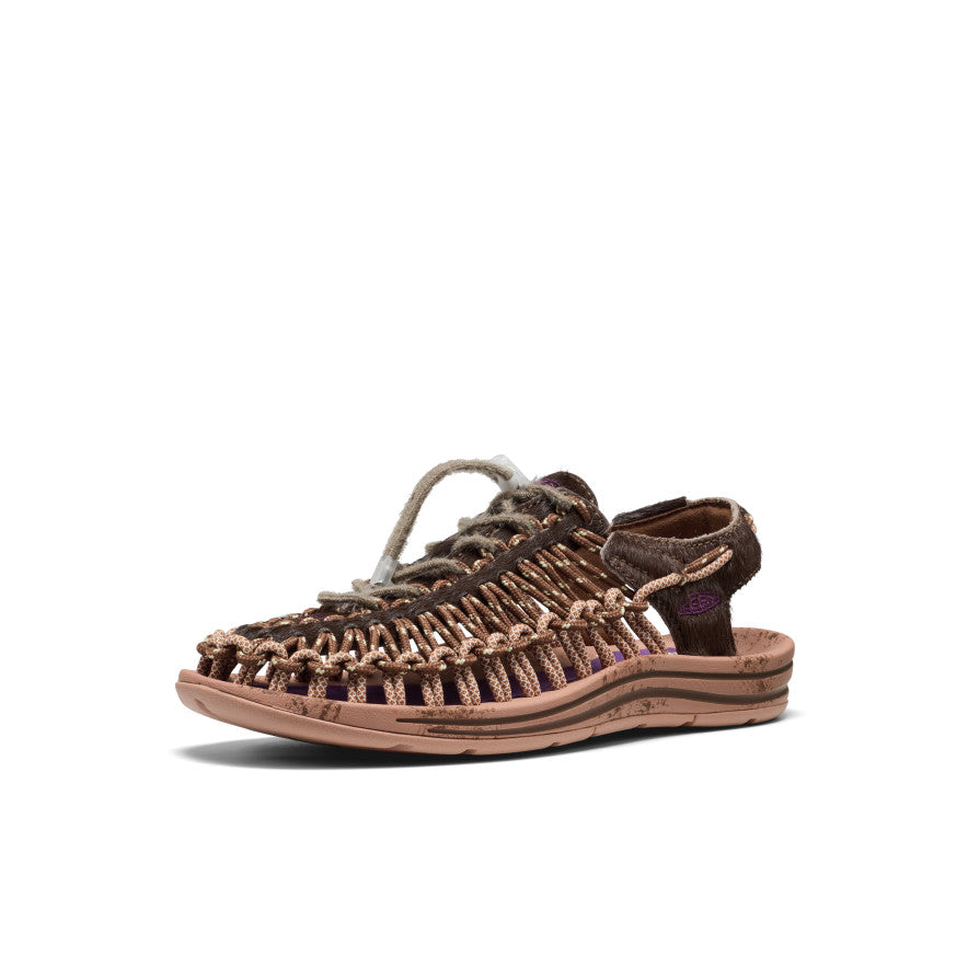 All Gender UNEEK Leather Sneaker | Terrain Bison | KEEN Footwear