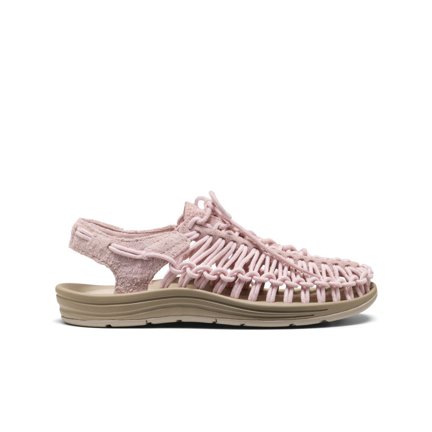All Gender UNEEK Leather Sneaker | Pale Lilac/Plaza Taupe | KEEN