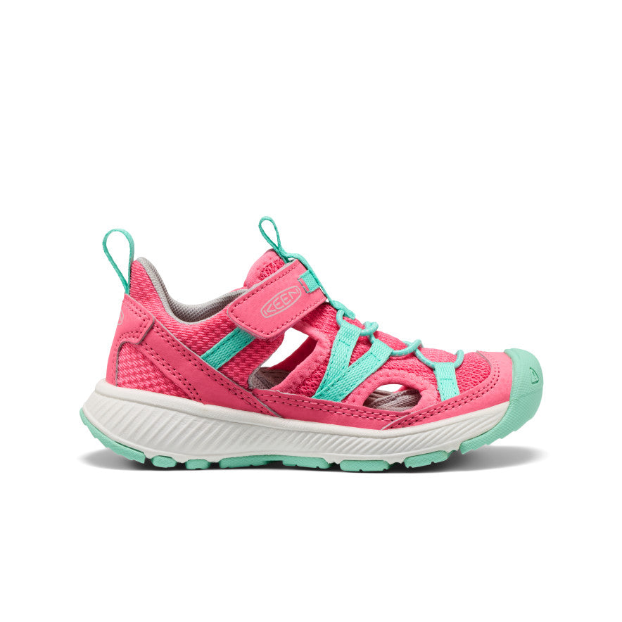 Little Kids' Motozoa Sandal | Pink Lemonade/Cabbage | KEEN Footwear