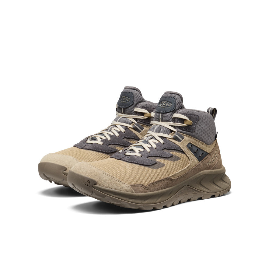 Men's Hightrail Waterproof Hiking Boot | Safari/Steel Grey | KEEN