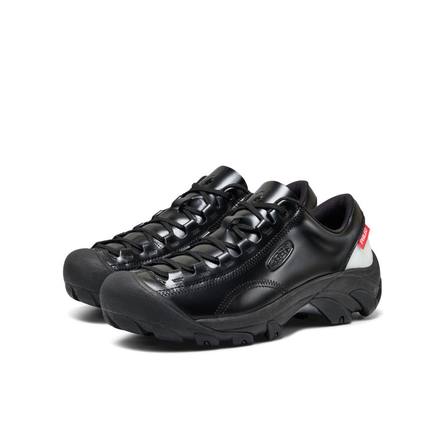 PHILEO レザーシューズ ブラック Men's Targher PHILEO Shoe | Black | KEEN Footwear