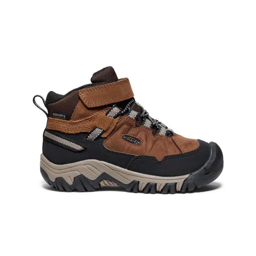 Little Kids' Targhee IV Waterproof Hiking Boot Bison/Brindle Regular