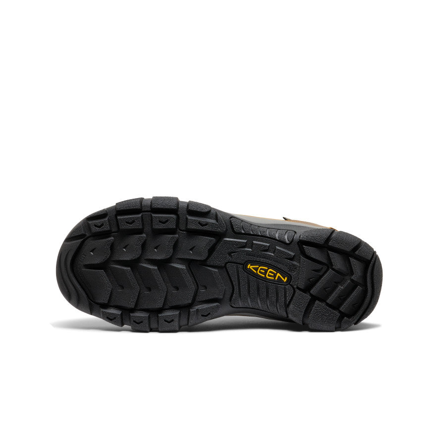 Men's Brixen Waterproof Shoe Wide | Slate Black/Madder Brown