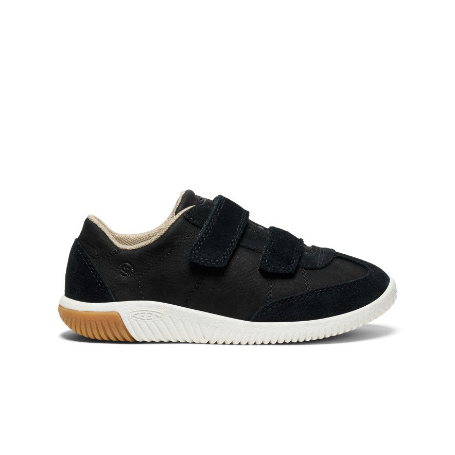 Big Kids' KNX T-Toe Sneaker | Black/Star White | KEEN Footwear
