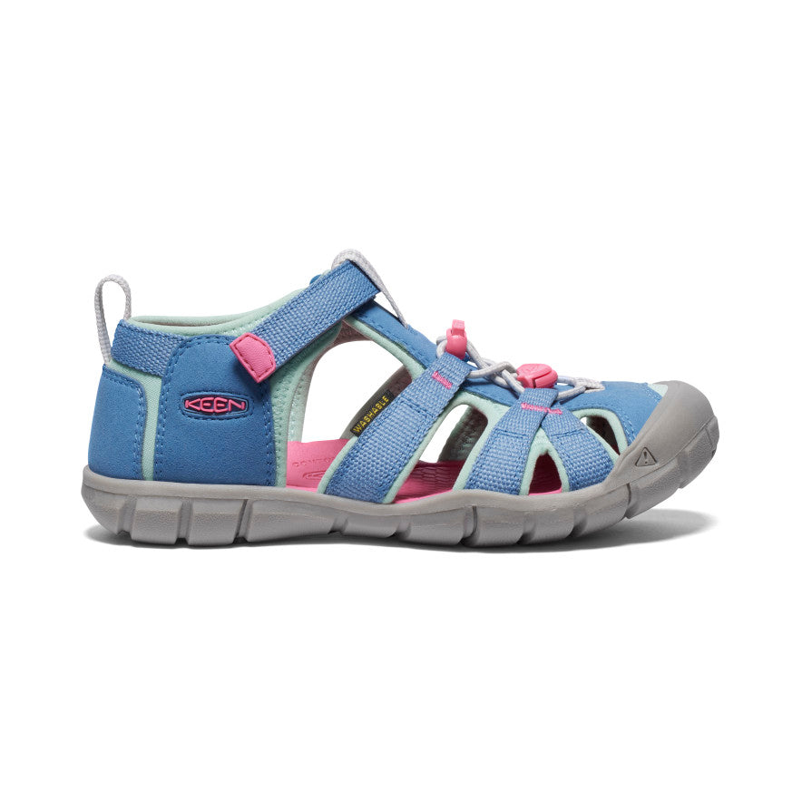 ガニエ Big Kids' Seacamp II CNX Sandal | Blue/Pink | KEEN Footwear