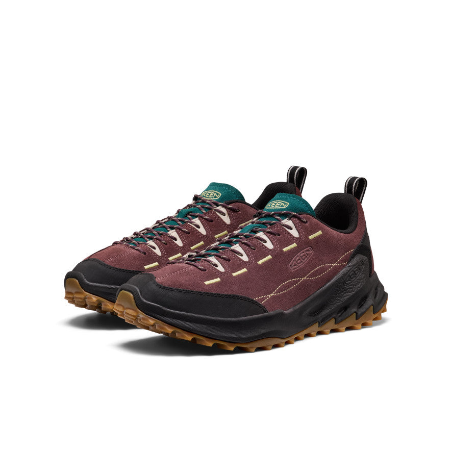 KEEN メンズシューズ JASPER TRAIL Men's Jasper Zionic Sneaker | Huckleberry/Lemon Grass | KEEN Footwear