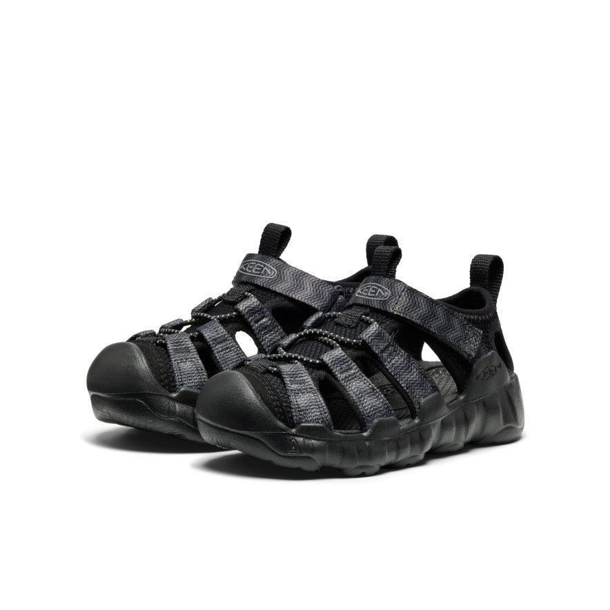 Little Kids' Hyperport H2 Sandal | Black/Steel Grey | KEEN Footwear