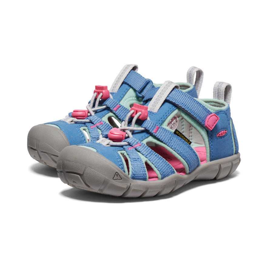 Little Kids' Seacamp II CNX | Blue/Hot Pink | KEEN Footwear