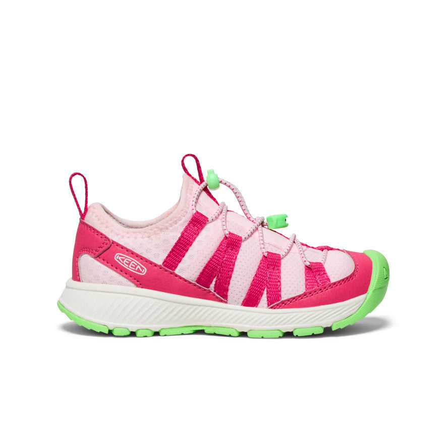Keen Little Kids Motozoa Sneaker Raspberry Summer Green 8 Regular