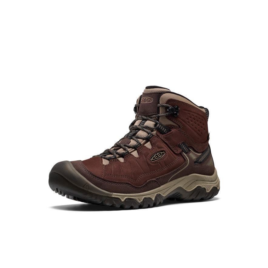 Men's Targhee IV Waterproof Hiking Boot | Java/Brindle | KEEN Footwear