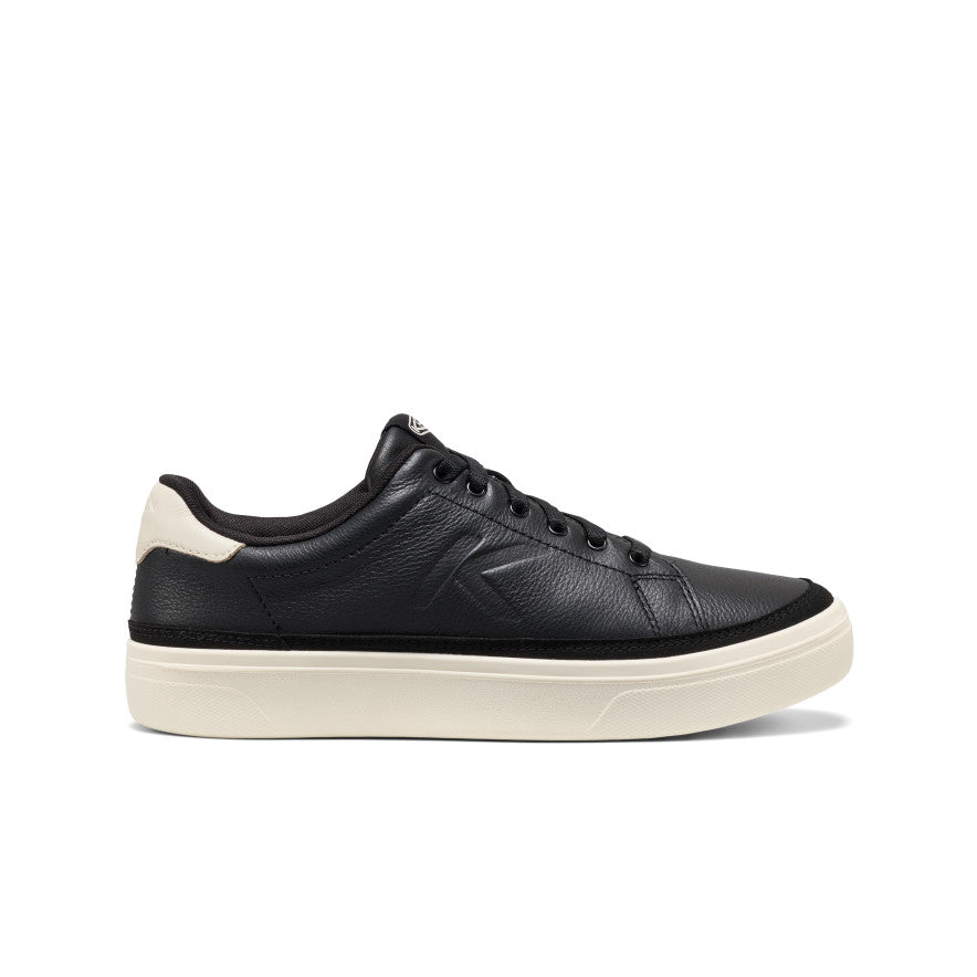 Men's KM1 Leather Sneaker | Black/Birch | KEEN Footwear