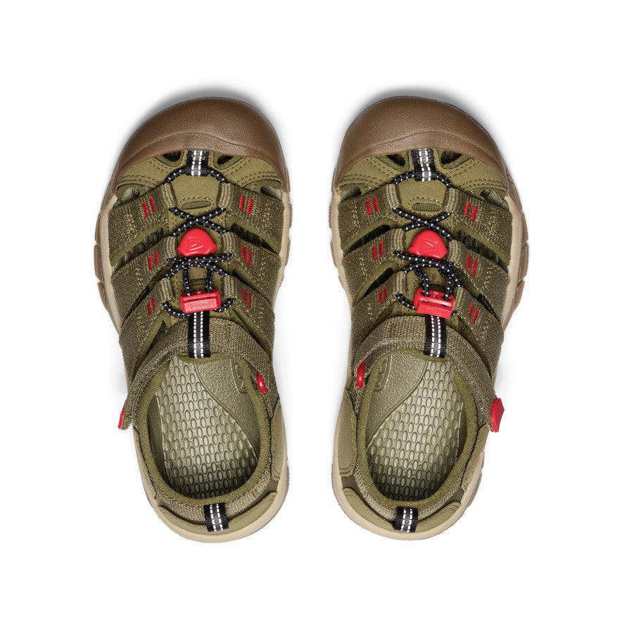 Big Kids' Newport H2 | Martini Olive/Aura Orange | KEEN Footwear