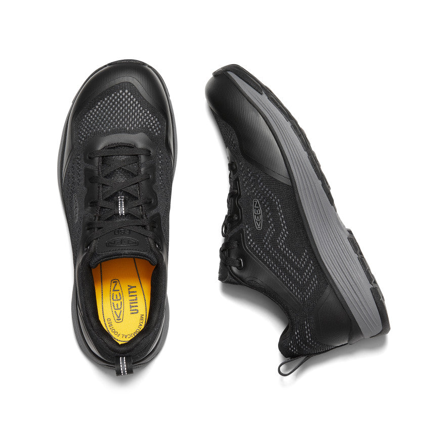 Men's Aluminum Toe ESD Work Sneakers | Black | KEEN Footwear