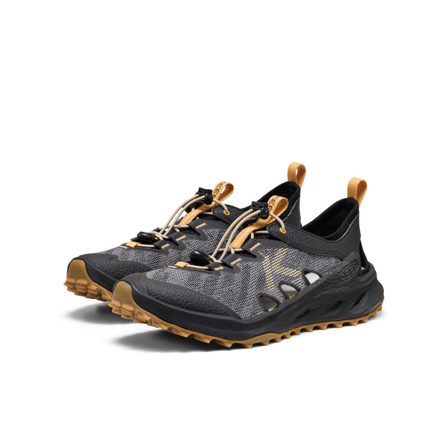 Women's Zionic ADV Open-Air Hiking Shoe | Black/Oak Buff | KEEN