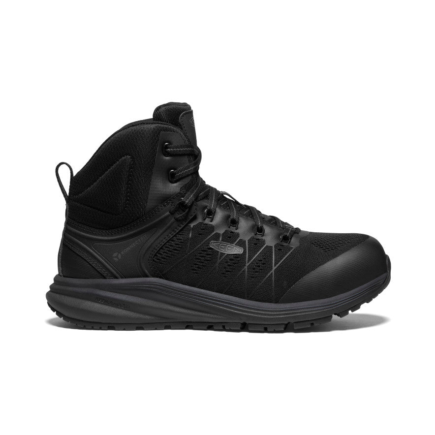 Men's Vista Energy Work Sneaker | Black | KEEN Footwear
