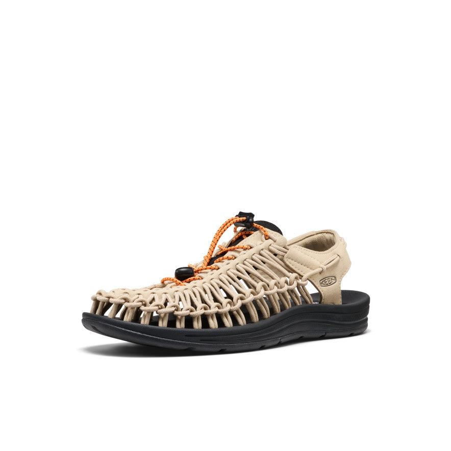 Men's UNEEK Sneaker | Safari/Orange Peel | KEEN Footwear