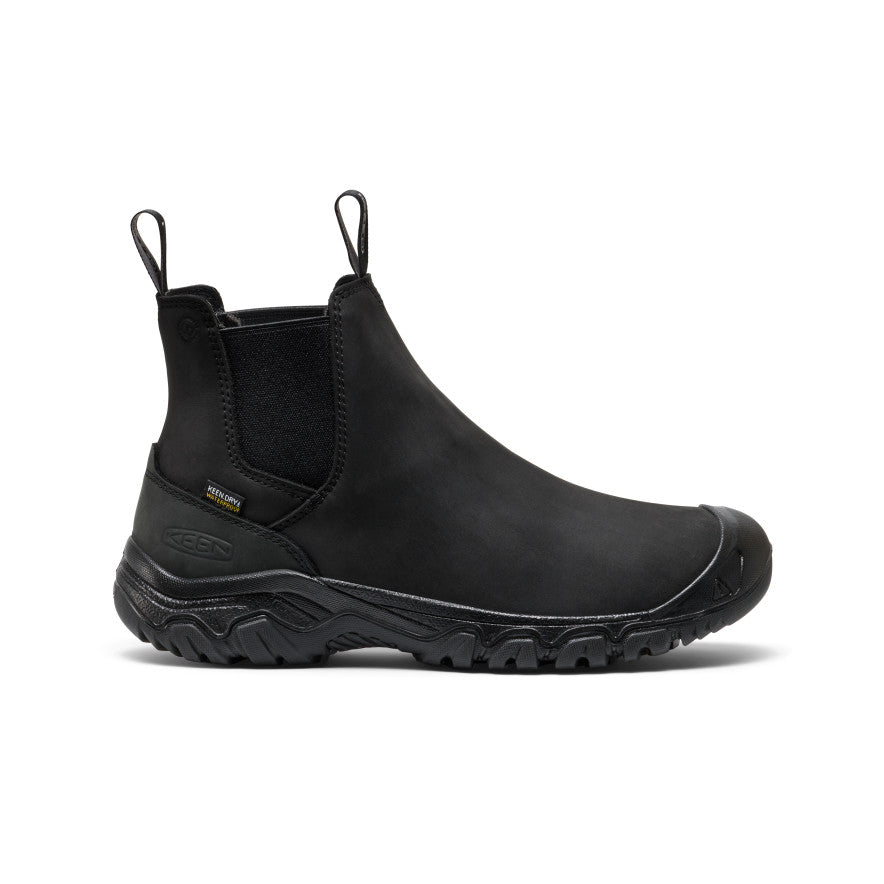 Keen Men's Anchorage IV Waterproof Boot Black/Black / 10 Keen Men's Anchorage IV Waterproof Boot Black/Black / 10