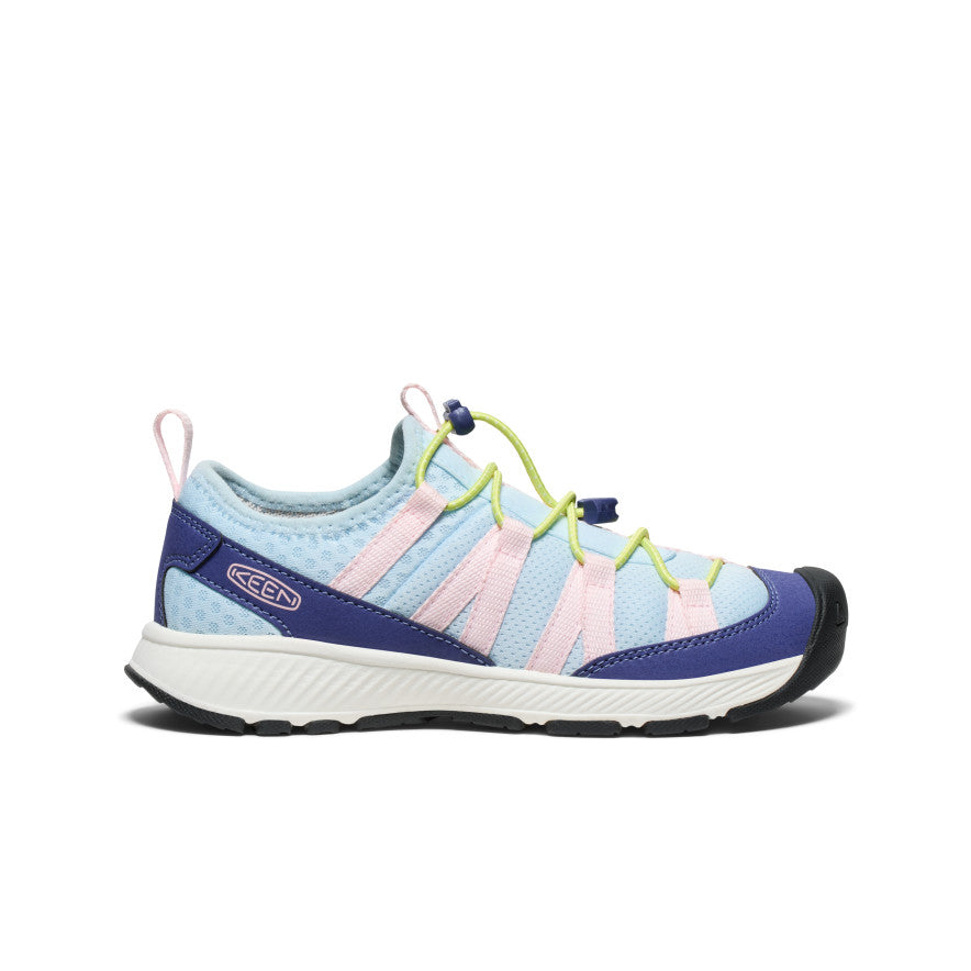 KEEN Speed Hound Kids Sneakers - Machine Washable, Durable Toe Bumper, Hook & Loop Strap