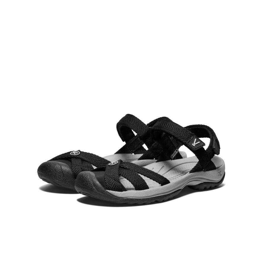 Women's Bali Strap Sandal Black/Alloy KEEN Footwear