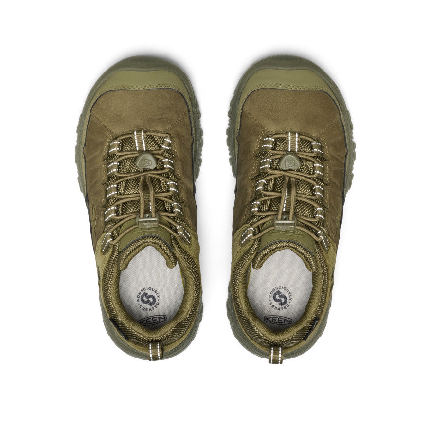 Big Kids' Targhee IV Waterproof Hiking Shoe | Martini Olive | KEEN