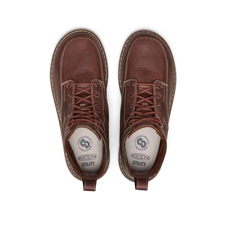 Men's Aluminum Toe Work Boots | Gingerbread | KEEN Footwear