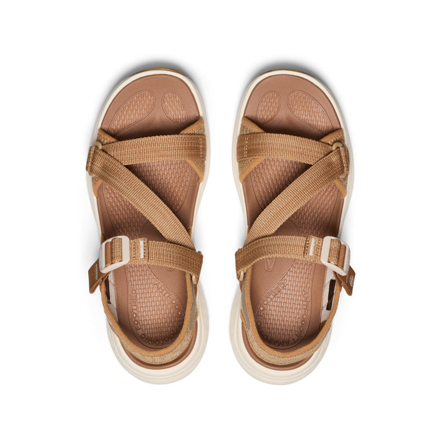 Women's Leiki Open-Toe Sandal | Chipmunk/Birch | KEEN Footwear