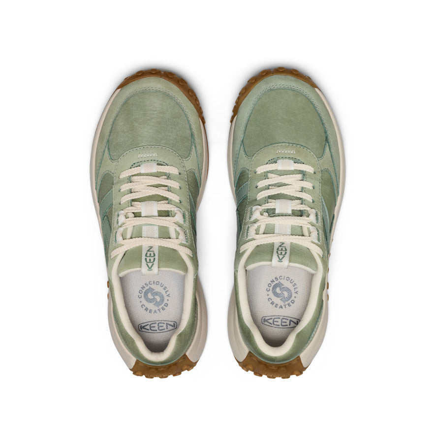 Women's KS86 Leather Sneaker | Lily Pad/Birch | KEEN Footwear
