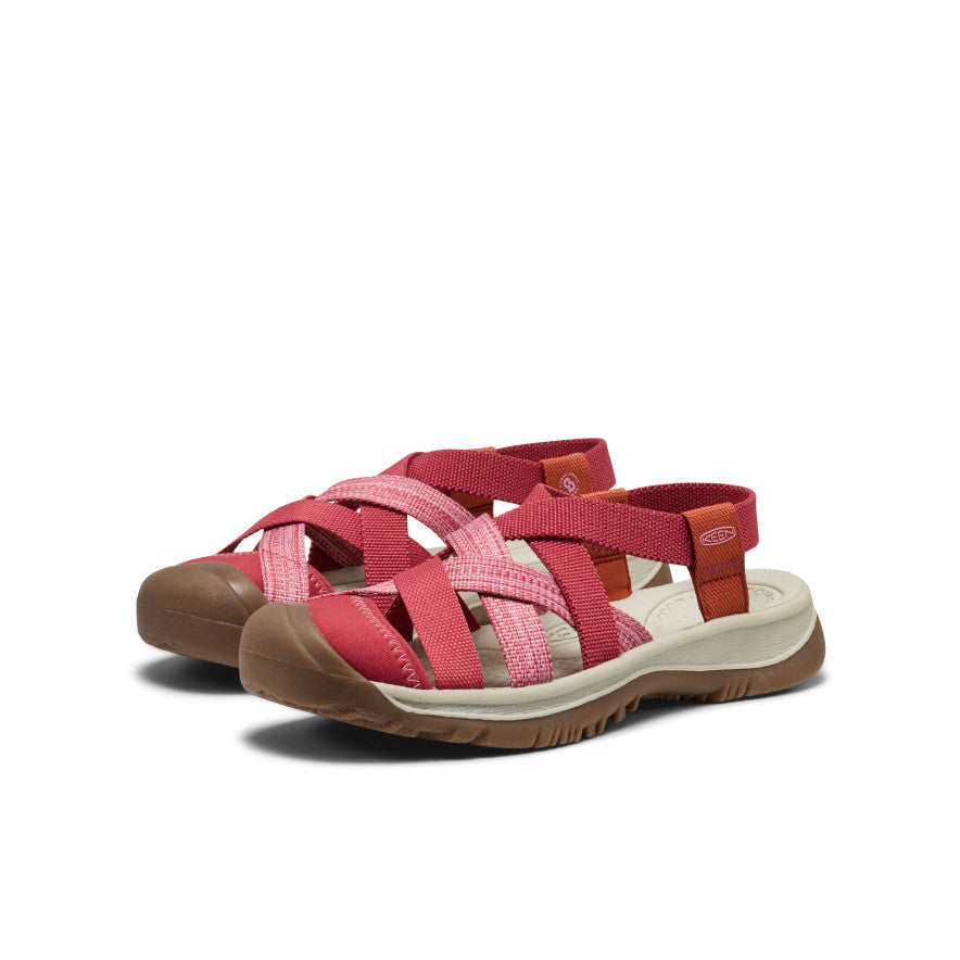 Women's Whisper Lattice Sandal | Garnet/Burnt Brick | KEEN Footwear
