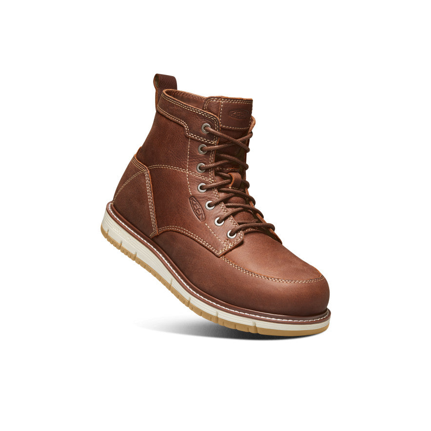 Men's Aluminum Toe Work Boots | Gingerbread | KEEN Footwear
