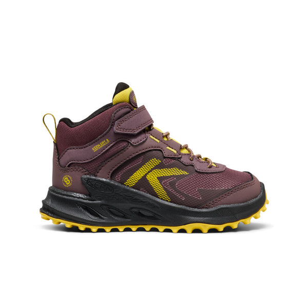 靴 beauty&youth all time weather shoes Little Kids' Zionic Waterproof Hiker | Huckleberry/Mango Mint