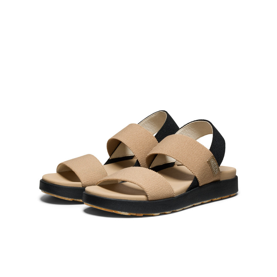 Women's Elle Backstrap Sandal Wide | Cornstalk/Black | KEEN Footwear