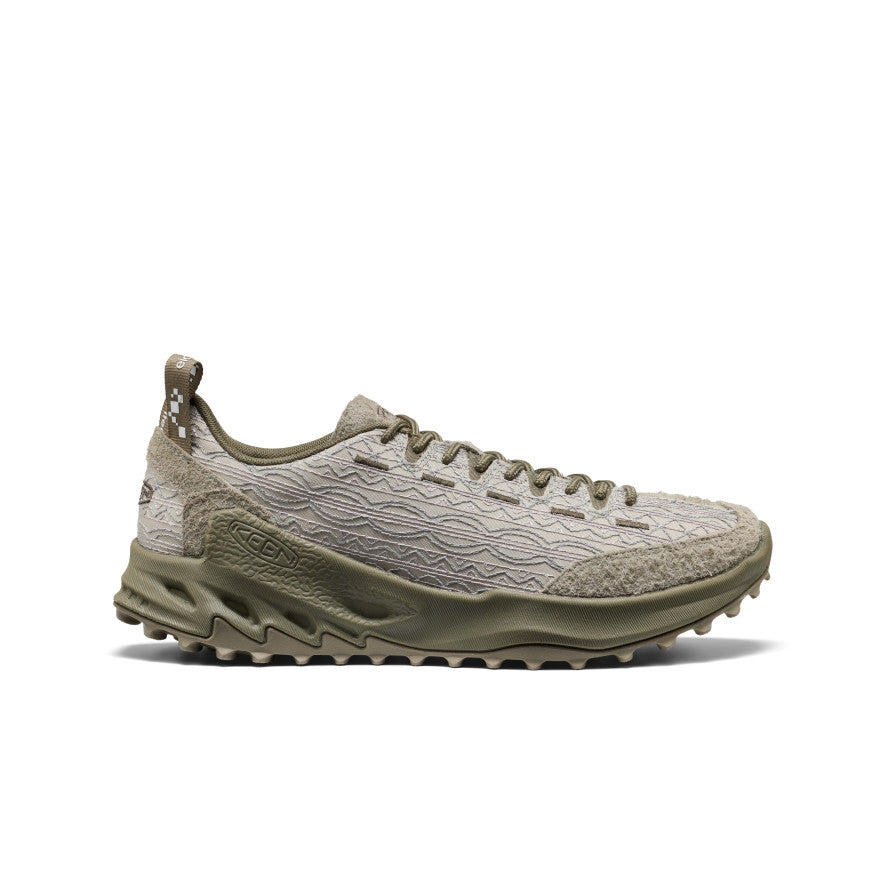 ネプギア Men's Jasper Zionic 18 East Sneaker | Abbey Stone/Mermaid | KEEN