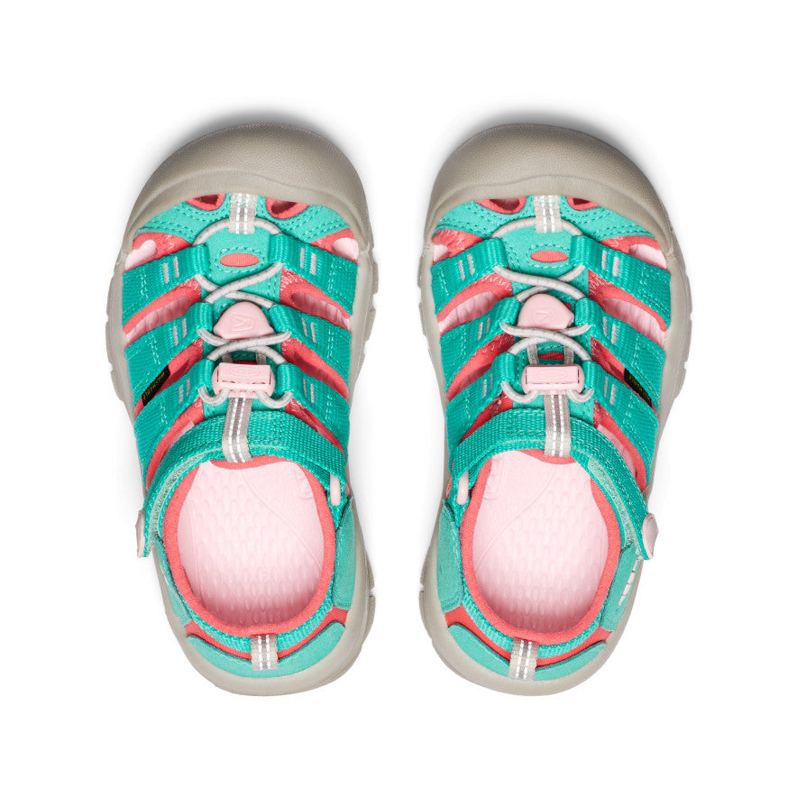 Little Kids' Newport H2 | Bright Aqua/Giggle Pink | KEEN Footwear