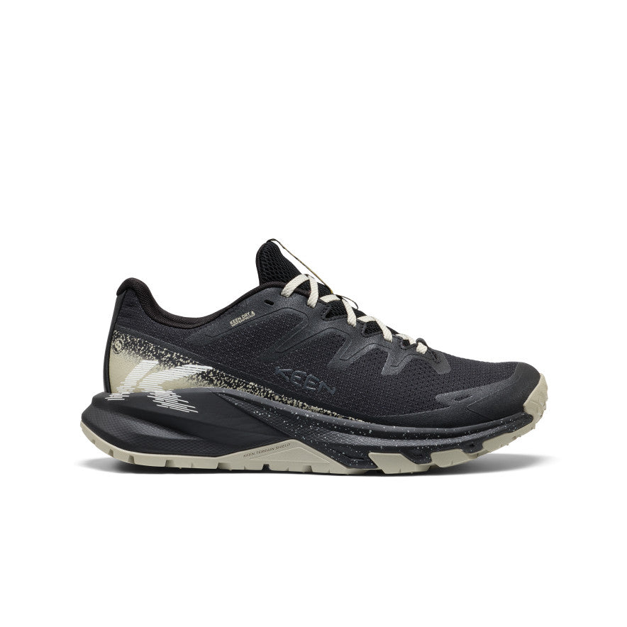 Men's Targhee Apex Wide Waterproof Hiking Shoe | Black/Abbey Stone