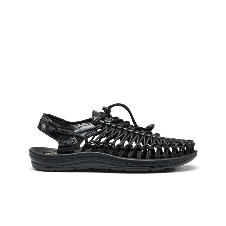 All Gender UNEEK Leather Sneaker | Perseid Black | KEEN Footwear