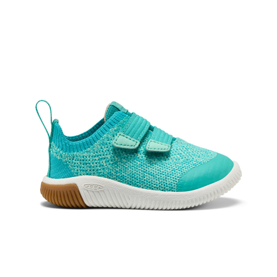 knknページ Toddlers' KNX Knit Double Strap | Bright Aqua/Cabbage | KEEN Footwear