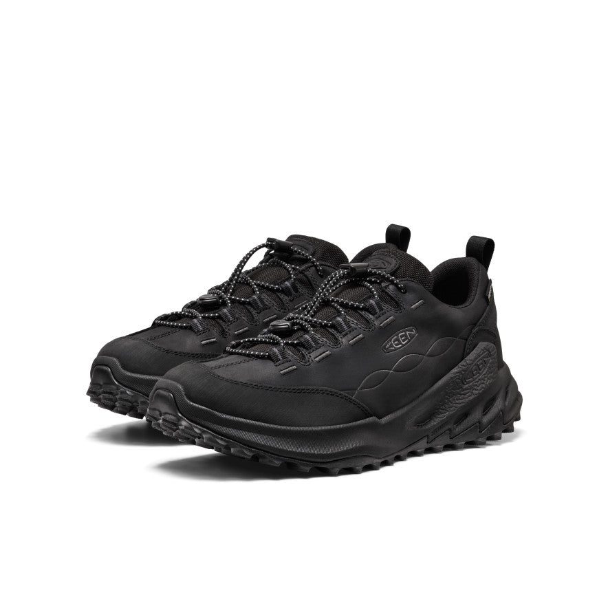 Men's Jasper Zionic Waterproof Sneaker | Black/Black | KEEN Footwear